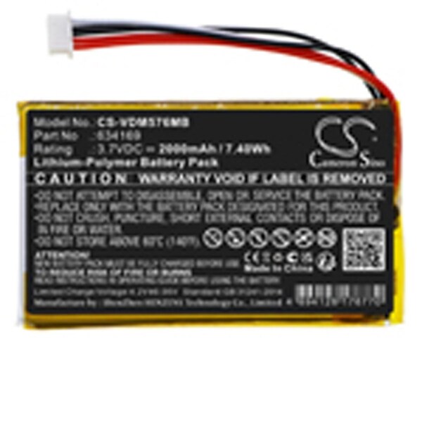 Ilb Gold Baby Monitor Battery, Replacement For Vtech, Rm5764-2Hd Battery RM5764-2HD BATTERY - main